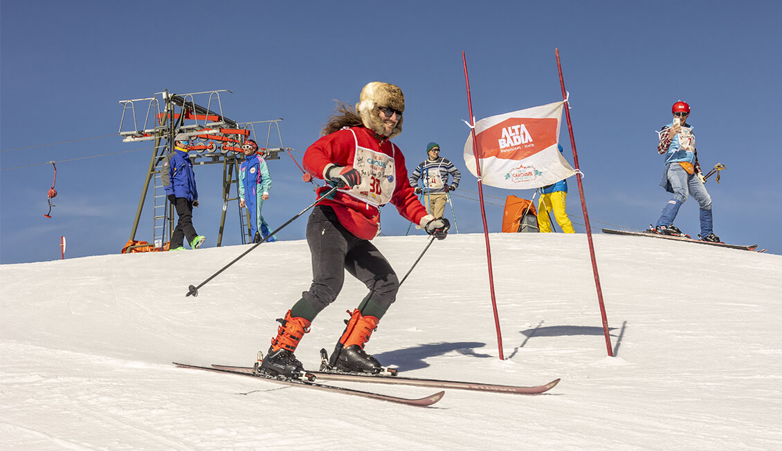 The Ski Carousel Vintage Party Movimënt Alta Badia